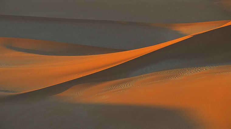 песок, пустыня, тени, Намибия, Африка - обои на рабочий стол