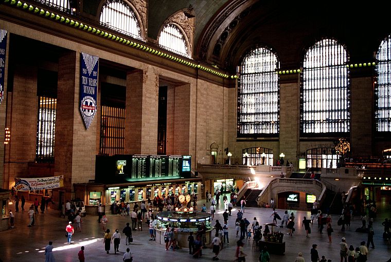 Нью-Йорк, вокзалы, Центральный вокзал - обои на рабочий стол