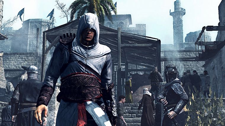 видеоигры, Assassins Creed, Альтаир ибн Ла Ахад, игры - обои на рабочий стол