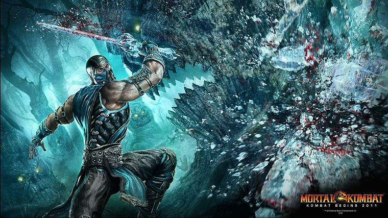 Mortal Kombat, Sub-Zero - обои на рабочий стол