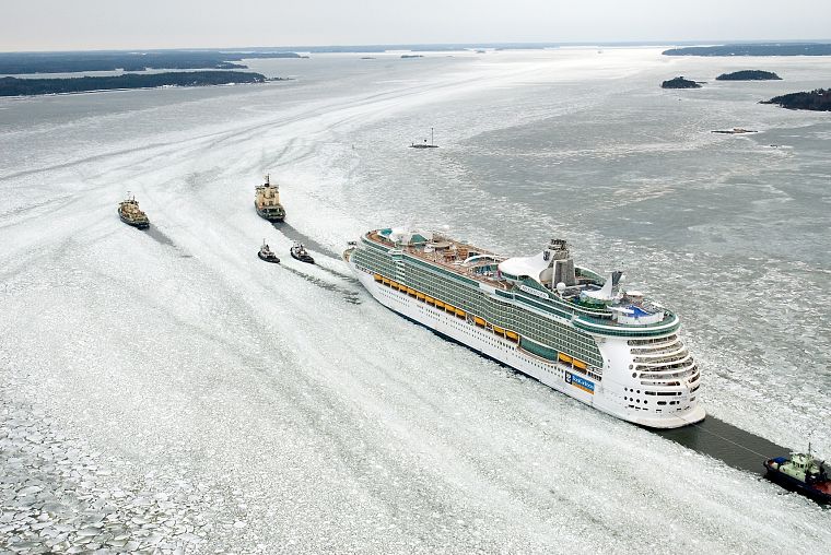 лед, корабли, транспортные средства, круизное судно - обои на рабочий стол