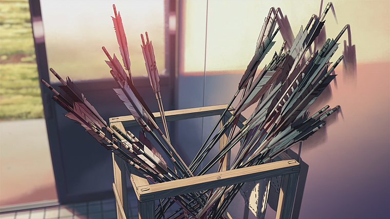 Макото Синкай, 5 сантиметров в секунду, произведение искусства, аниме - обои на рабочий стол