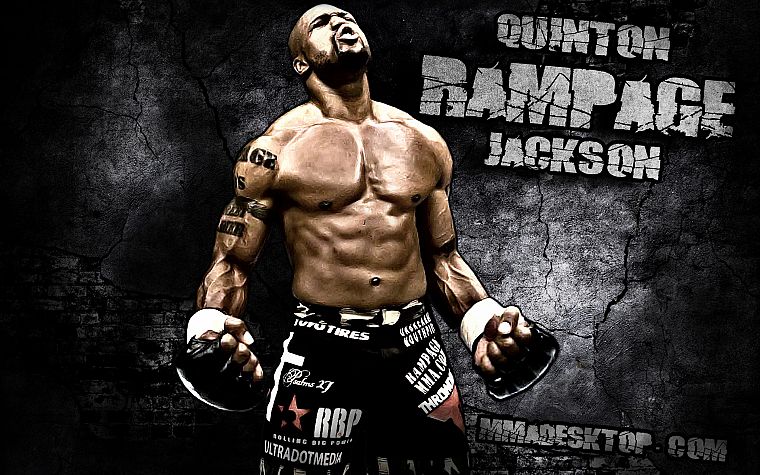 UFC, Rampage Джексон, Куинтон Джексон - обои на рабочий стол
