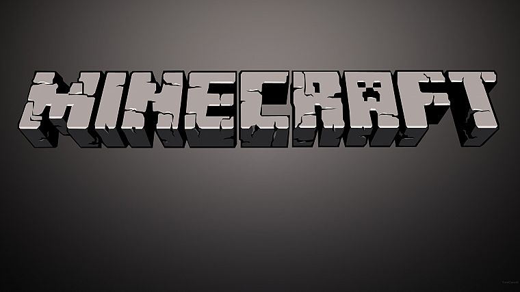 Minecraft, логотипы - обои на рабочий стол