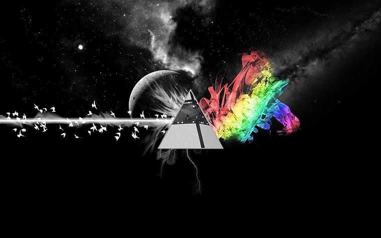 Pink Floyd, The Dark Side Of The Moon - обои на рабочий стол