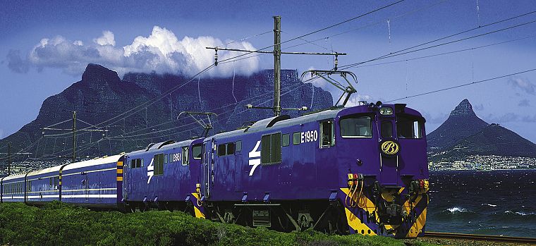 картины, поезда, Южная Африка, реалистичный, транспортные средства, локомотивы, Южноафриканский, Класс 6E1, электровозы - обои на рабочий стол