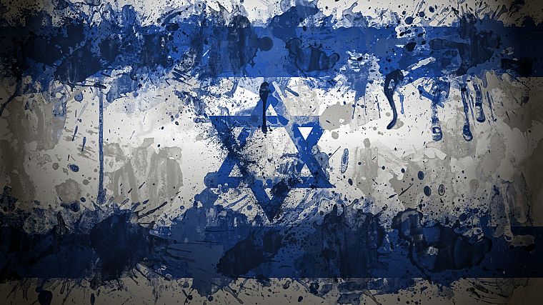 Израиль, флаги - обои на рабочий стол