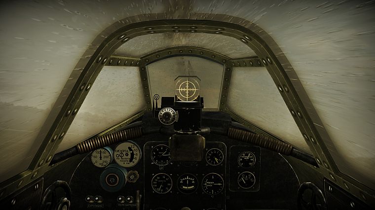 видеоигры, самолет, кокпит, Вторая мировая война, IL - 2 Штурмовик - обои на рабочий стол