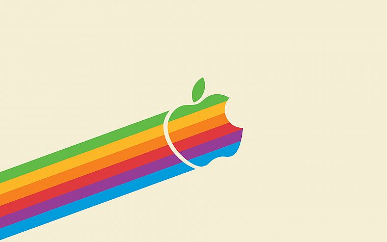 Эппл (Apple), технология, логотипы - обои на рабочий стол