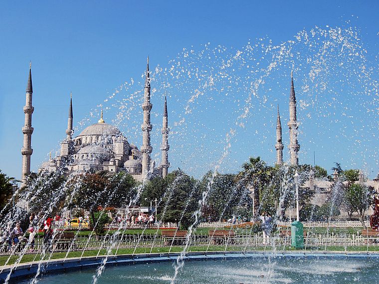 Турция, Стамбул, Султанахмет - обои на рабочий стол