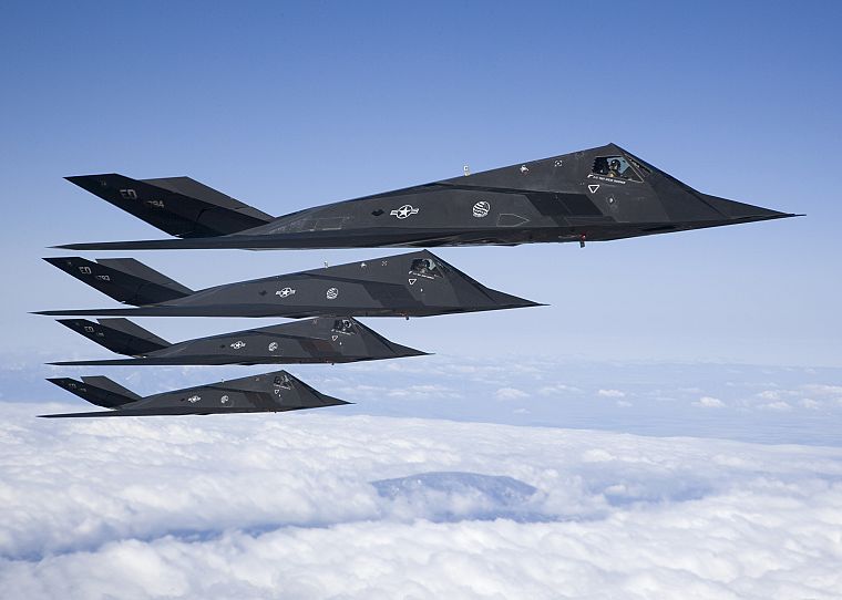 самолет, ВВС США, транспортные средства, реактивный самолет, Lockheed F - 117 Nighthawk - обои на рабочий стол
