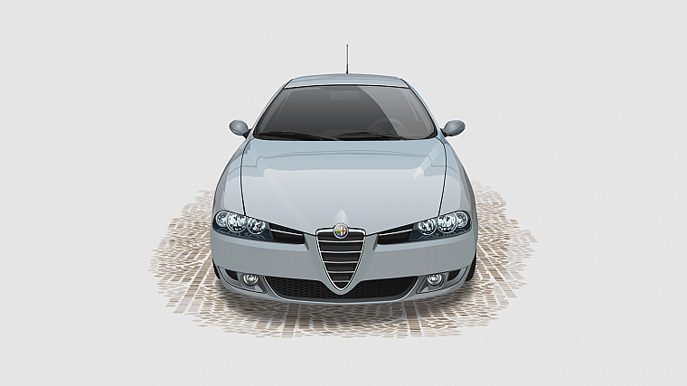 свет, Alfa Romeo - обои на рабочий стол
