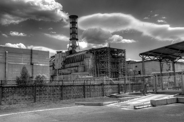 Чернобыль, оттенки серого - обои на рабочий стол