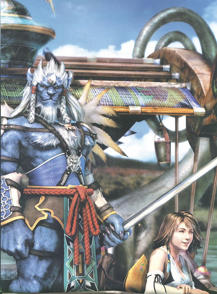Final Fantasy, Юна, Phantom Lancer - обои на рабочий стол