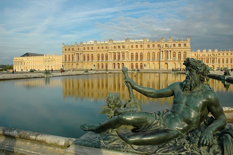 замки, Франция, Версаль - обои на рабочий стол