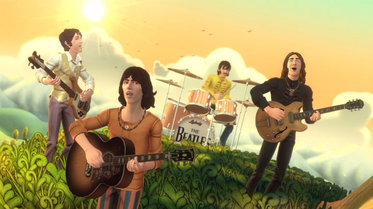 The Beatles, Rockband - обои на рабочий стол