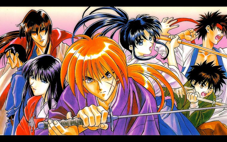 Rurouni Kenshin, аниме, Himura Kenshin - обои на рабочий стол