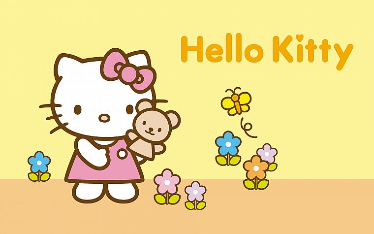 Hello Kitty - обои на рабочий стол