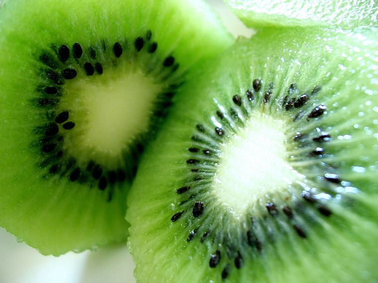 зеленый, фрукты, киви - обои на рабочий стол