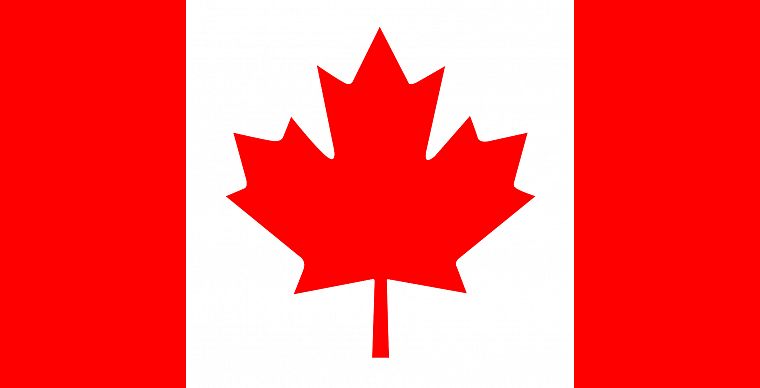 Канада, флаги, Канадский флаг - обои на рабочий стол