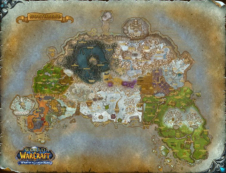 Мир Warcraft - обои на рабочий стол