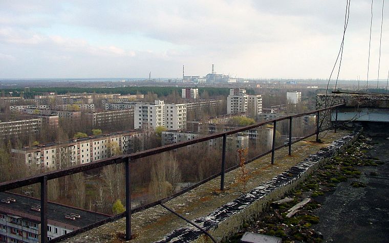 руины, здания, Припять, Чернобыль - обои на рабочий стол