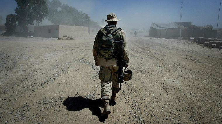 солдаты, война, дым, Ирак - обои на рабочий стол