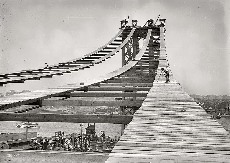 Манхэттенский мост - обои на рабочий стол
