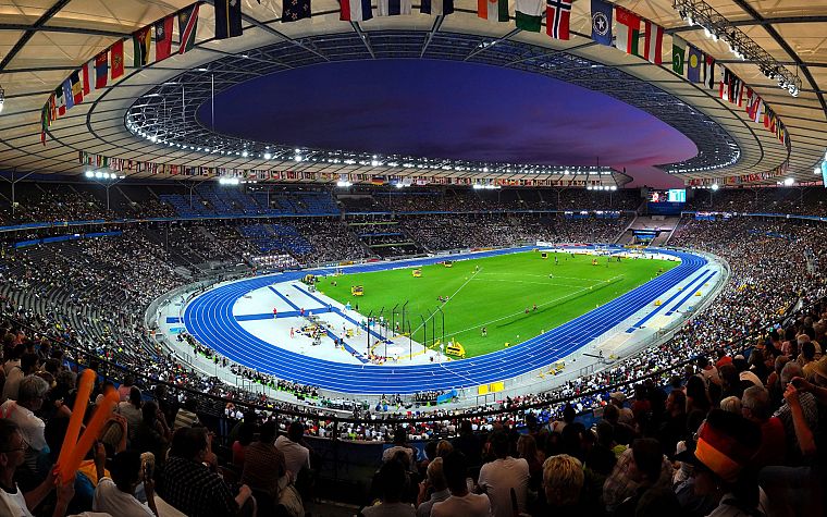 стадион, Мюнхен Олимпийский стадион - обои на рабочий стол