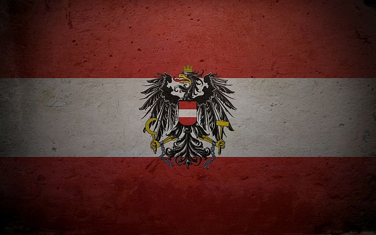 Австрия, флаги - обои на рабочий стол