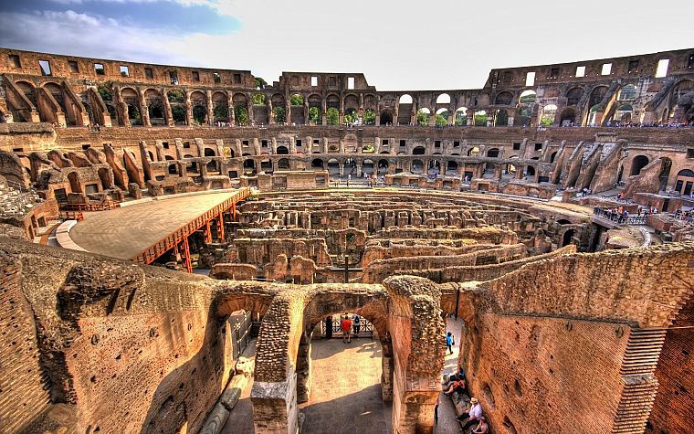 Рим, Колизей - обои на рабочий стол
