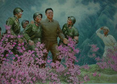 пропаганда, Северная Корея - копия обоев рабочего стола