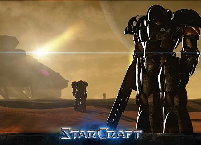 видеоигры, StarCraft, США морской пехоты, StarCraft II - случайные обои для рабочего стола