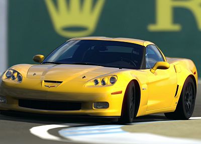 видеоигры, автомобили, Gran Turismo, Chevrolet Corvette, 2006, Chevrolet Corvette Z06, Gran Turismo 5 - обои на рабочий стол