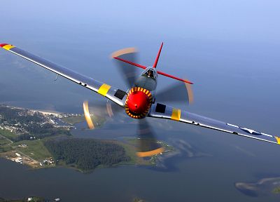 самолет, P - 51 Mustang - случайные обои для рабочего стола