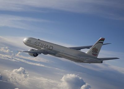 самолет, небо, Boeing 777 - случайные обои для рабочего стола