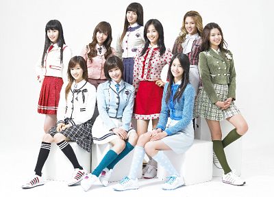 девушки, школьная форма, Girls Generation SNSD (Сонёсидэ), знаменитости - оригинальные обои рабочего стола