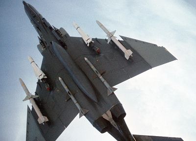 самолет, военный, военно-морской флот, F - 4 Phantom II - случайные обои для рабочего стола