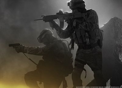 солдаты, видеоигры, Чувство долга, Зов Duty: Modern Warfare 2 - случайные обои для рабочего стола