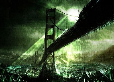 мосты, Апокалипсис, заброшенный - копия обоев рабочего стола
