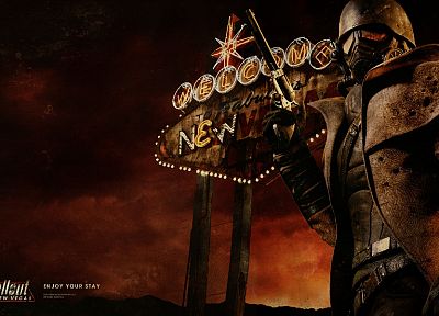 видеоигры, осадки, Fallout: New Vegas - случайные обои для рабочего стола