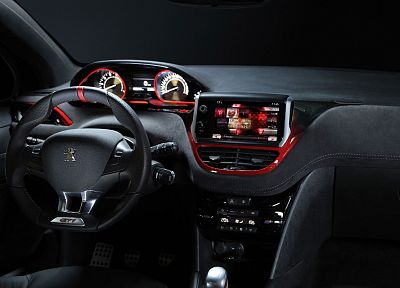 Peugeot, концепт-арт, панели, Peugeot 208 GTI - обои на рабочий стол