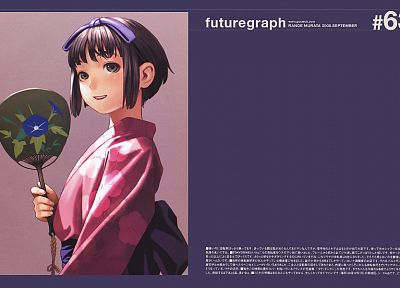 Range Murata, Futuregraph, японская одежда - обои на рабочий стол