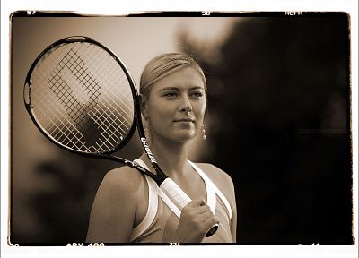 спортивный, модели, Мария Шарапова, теннисисты - похожие обои для рабочего стола