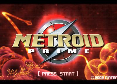 Metroid, Нинтендо, видеоигры, Metroid Prime - обои на рабочий стол