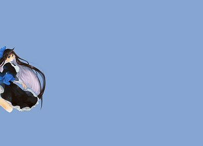 Panty and Stocking with Garterbelt, простой фон, Анархия чулок, полосатые носки - оригинальные обои рабочего стола