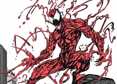 яд, Человек-паук, Carnage, Марвел комиксы - случайные обои для рабочего стола