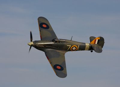 самолет, военный, Вторая мировая война, Hawker Hurricane - похожие обои для рабочего стола