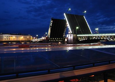 Россия, мосты, реки, Санкт-Петербург - случайные обои для рабочего стола