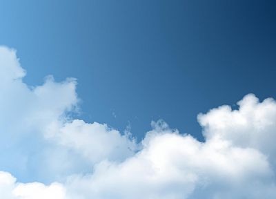 облака, небо - оригинальные обои рабочего стола